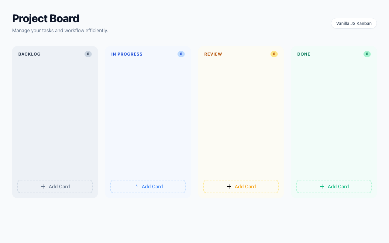 Screenshot der gerenderten App