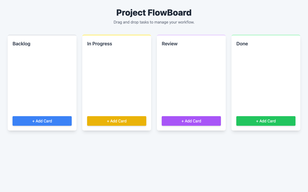 Screenshot der gerenderten App